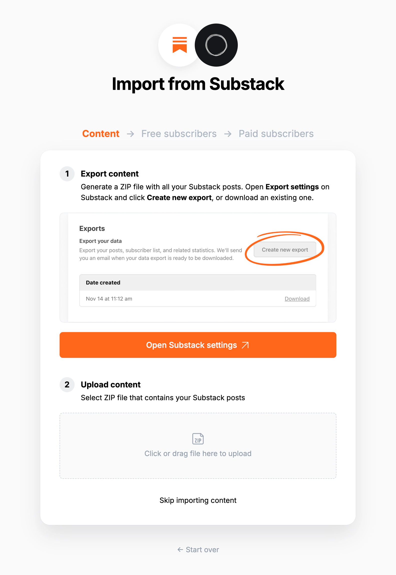 Migration Tools